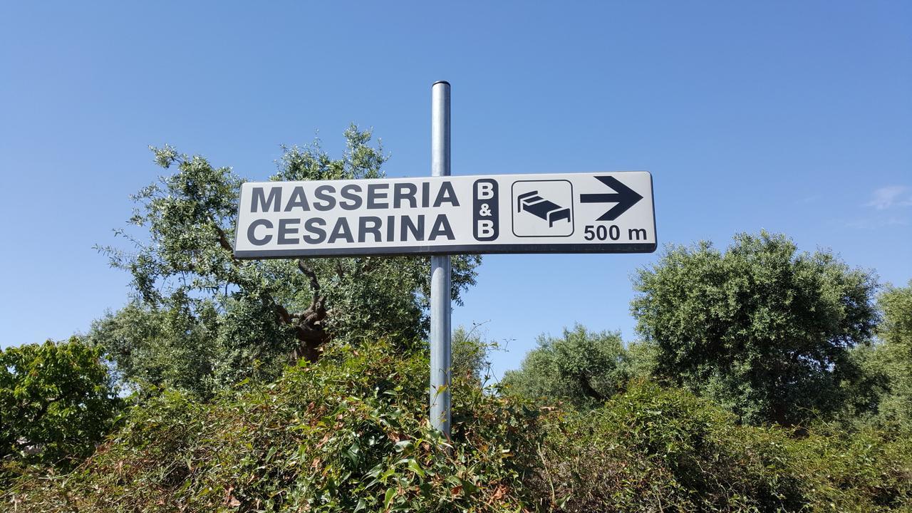 Masseria Cesarina B&B Castellana Grotte Buitenkant foto